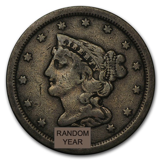 1800-1857 Half Cents Avg Circ 1800-1857 Half Cents Avg Circ